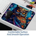 thumbnail image 6 of Owl Square Desk Mat Mousepad, 8.3x9.8 Inch Non-Slip Rubber Bottom, Printed Gaming Mousepad for Office and Gaming, 6 of 6