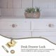 thumbnail image 2 of Secure Drawer Lock for File Cabinets and Wooden Boxes, Durable Replacement Lock for Office and Home Safety, 2 of 4