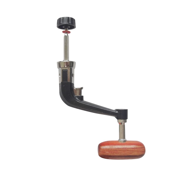 Mango de carrete de pesca giratorio brazo oscilante plegable para perilla de madera de rueda 1000-7000