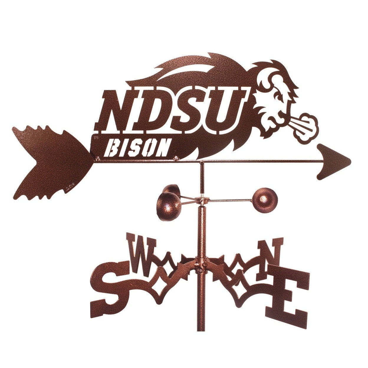 SWEN Products Inc North Dakota State University (NDSU) Bison Weathervane by Overstock