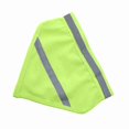 Reflective Pet Dog Puppy Scarf Collar Bib Neckerchief (Fluorescent