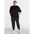 thumbnail image 2 of Avia Women's and Women's Plus Scubaknit Joggers, Sizes XS-5X, 2 of 5