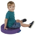 thumbnail image 2 of SoftZone® Carry Me Cushion Round 4-Piece - Purple, 2 of 9