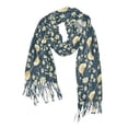 thumbnail image 2 of Sparrows on Blooms Women's Cold Weather Scarves Lightweight Warm Fashion Scarves, Breathable 86.6''x30.7'', 2 of 10