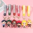 thumbnail image 2 of Anime My Hero Llavero De Dibujos Animados Midoriya Izuku All Might Colgante De Silicona Mochila Coche Soporte De Llaves Accesorios, 2 of 4