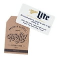 thumbnail image 3 of Tee Luv Men's Big and Tall Miller Lite Beer Distressed Logo T-Shirt (5XLB), 3 of 3