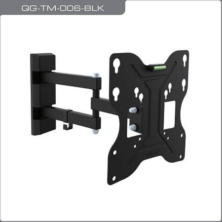QualGear QG-TM-006-BLK Universal Low-Profile Tilting Wall Mounting for 23"-42" LED TVs