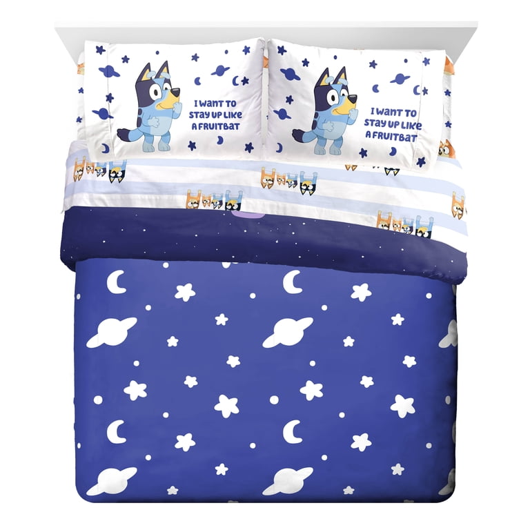BBC Bluey 7-Piece Full Bed Set With Sham, Microfiber photo 2