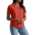thumbnail image 4 of Hanes Originals Women’s T-Shirt with Curved Hem, 100% Cotton Relaxed-Fit Tee, Sizes XS-XXL, 4 of 6