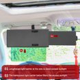 thumbnail image 4 of yingyy Universal Car Interior Retractable Visors Auto Sunshade Spare Parts Vehicle Sunlight Blockers Modification Repairing Accessory Type 1 Black Type 2 Black, 4 of 6