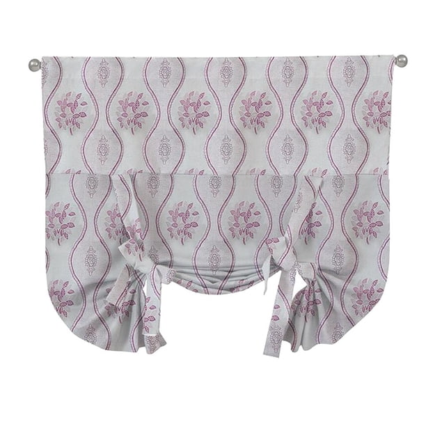Doble Lado Jacquard Tejer Cortinas Voile Ventana Tonos 2