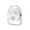 A-White, variant on Mini Quiet Handheld Fan, 3 Speed Levels, Lightweight Compact Design, For Office Campus Outdoor, Portable Rechargeable Desktop Cooling Fan