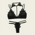 thumbnail image 3 of La Belle Fantastique Willow 2 Pieces Sexy Lingerie Set | Sexy Mesh three-dimensional embroider | Gift For Her Wedding Gift, 3 of 4