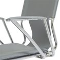 thumbnail image 4 of Dorado Office Chair in Gray Vinyl and Chrome Finish, 4 of 4