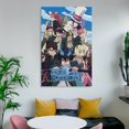 thumbnail image 6 of Japanese Super Power Manga Blue Exorcist Anime Poster Canvas Art Poster and Wall Art Picture Print Modern Family bedroom Decor Posters 12x18inch(30x45cm), 6 of 6