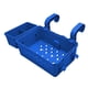 thumbnail image 5 of Cesta de almacenamiento junto a la piscina, organizador para piscina con portavasos, cesta para piscina sobre el suelo, accesorios de piscina para Azul, 5 of 8