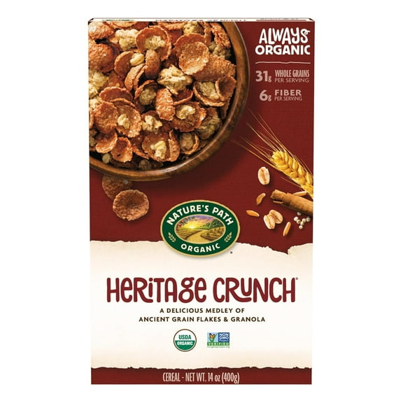 Nature's Path Organic Heritage Crunch Cereal - 14 oz