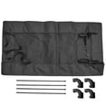 thumbnail image 4 of Awning Canopy for Wagon Attachment Removable with Rods,Wagon Sun Shades Cover,Awning Shade Cover (Wagon Not Included), 4 of 7