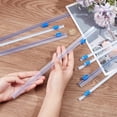 thumbnail image 3 of 8Pcs 2 Styles Refillable/Self-Adhesive Plastic Wrap Slide Cutter Compatible for 12/13in Cling Film Dispenser Sliding Cutter Two Way Replacement Home Kitchen Tin Foil Baking Parchment Paper, 3 of 9