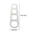 thumbnail image 2 of OUNONA Spaghetti Measuring Ruler Compact And Easy-To-Use Pasta Portion Control Ruler Metal Spaghetti Measuring Utensil with 4-Hole, 2 of 8
