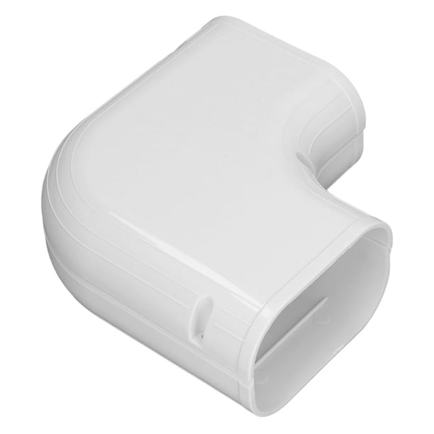 Cubierta De Línea De CA, Práctica Cubierta De Línea De Codo Plano Resistente De Buena Protección De PVC Para Aire Acondicionado Central