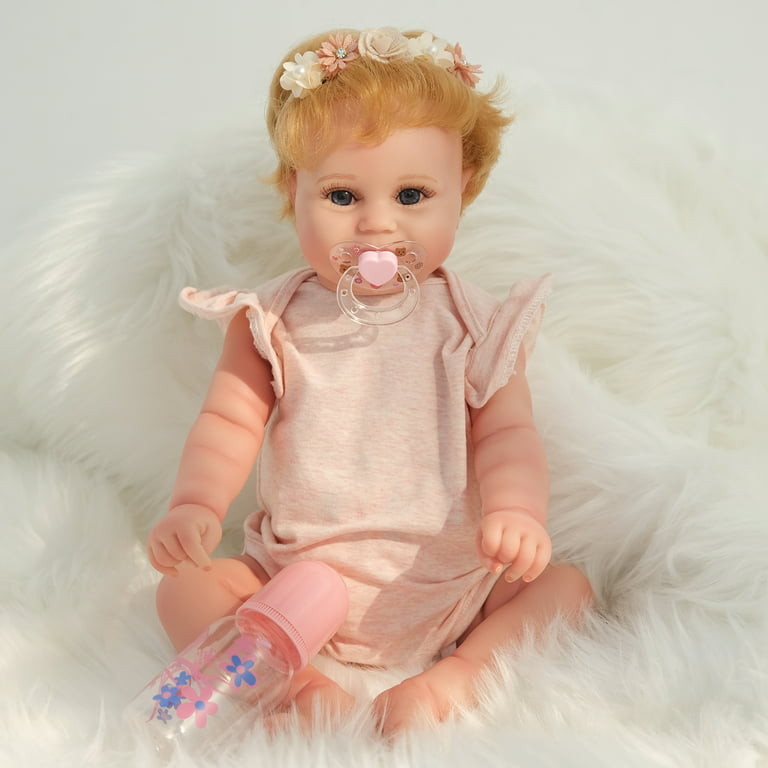  Zlgkjk Reborn Sleeping Baby Dolls Girl, Realistic Newborn Dolls  with Soft Vinyl Silicone Full Body, 18 Inches Lifelike Baby Dolls for 3+  Year Old Girls, Kids : Toys & Games