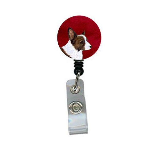 Carolines Treasures SS6027BR Porte-Badge Rétractable Corgi Ou Porte-Id avec Clip