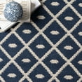 thumbnail image 6 of nuLOOM Quinn Flatweave Corner Tassel Area Rug, 9' x 12', Blue, 6 of 9