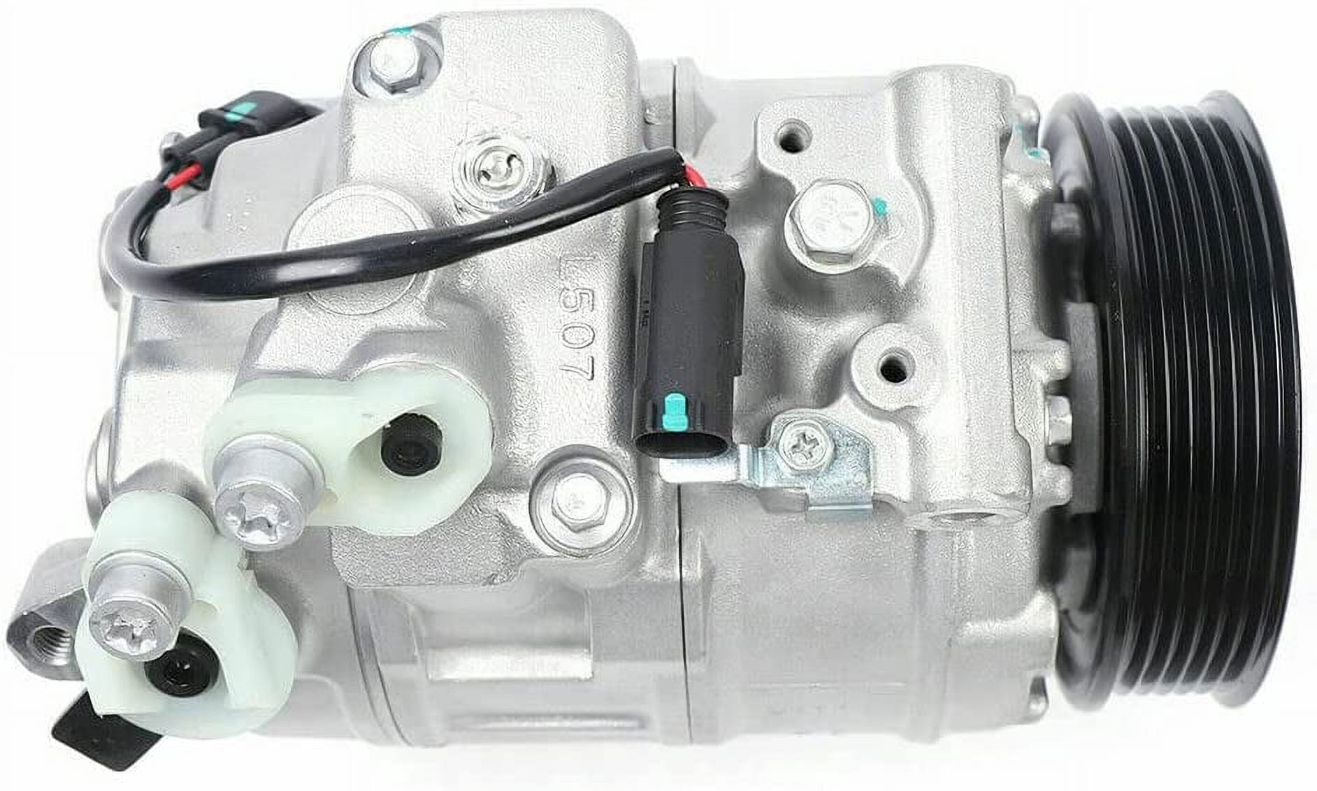 Fichiouy A/C Compressor Universal Air Conditioning Compressor and AC Clutch for 2006-2013 BMW 325i 328i 330i 528i 525i 530i M3 CO 11049C