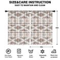 thumbnail image 2 of Blackout Kids Curtains,Boho Bohemia Geometric Line Art Childrens Insulated Curtains Set Of 2,Bedroom Essentials,Toddler Room Decor 42"x63"(106x160cm), 2 of 4