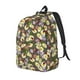 thumbnail image 1 of Balery Ladybugs And Flowers On A Wooden Mochila Clásica Impresa Básica para Viaje, Mochila Escolar Resistente al Agua, Mochila de Lona con Correas Ajustables-Medium, 1 of 5