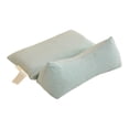 thumbnail image 2 of Buckwheat Hull Neck Support Pillow Set Removable Washable Triangular Pillow for Office Naps Lower Back Support and Home Sleep, 2 of 6