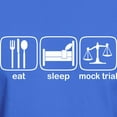 thumbnail image 3 of CafePress - Eat Sleep Mock Trial Dark T Shirt - Men's Classic Graphic Cotton T-Shirt, 3 of 4