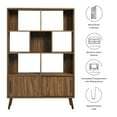 thumbnail image 3 of Transmit Bookcase with Sliding Doors in Walnut, 3 of 10