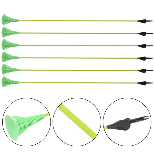 Sucker 10 Pcs/setRubber Sucker Arrowhead Children Toy Practice Archery Arrowhead Outdoor Entertainment
