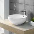 thumbnail image 5 of Sublime Round Vessel Sink, 5 of 11