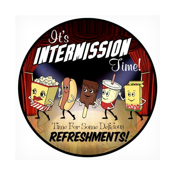 RetroPlanet 'Intermission Refreshments' Canvas Art
