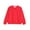 Red, variant on Ulanda Girls Crewneck Sweatshirt Long Sleeve Pullover Tops Drop Shoulder Sweatshirts Side Split for 5-14 Years (Purple, 11-12 Years)