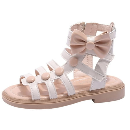 

Toddler Girl s White Comfy Sandals 9 Years-9.5 Years