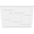 thumbnail image 2 of 30"OD x 10 1/2"C x 1"P Knox Architectural Grade PVC Contemporary Ceiling Medallion, 2 of 11