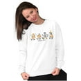 thumbnail image 3 of Vintage Halloween Ghoul Gang Cartoon Sweatshirt for Men or Women Brisco Brands L, 3 of 5