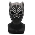 thumbnail image 1 of Máscara de Halloween, sombrero de látex para cosplay de Black Panthers, 1 of 3