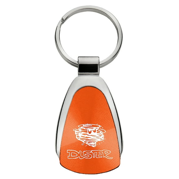 Au-TOMOTIVE GOLD Duster Orange Teardrop Key Fob