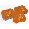thumbnail image 4 of Inkdotpot Real Gold Foil Thanks From The New Wedding Tags Favor Bracket Shape Hang Pack Of 50 Paper Tags, 4 of 7
