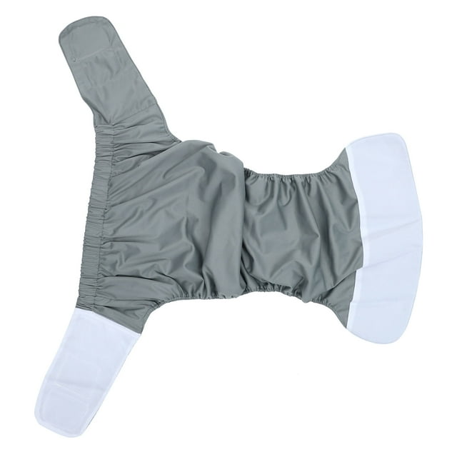 KAKOWELY 1pc Reusable Cloth Diaper For Adults High Absorption Nappy With Soft Breathable Padding Fits Waist For Elderly