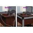 thumbnail image 1 of Organizador de cables de escritorio J Channel de SimpleCord - 5 canale, 1 of 2