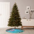 thumbnail image 6 of Salouo Tropical Poolside Relaxation Christmas Tree Skirt 36" Farmhouse Christmas Decorations Snowman Xmas Tree Skirt Tree Mat for Holiday Party Decor, 6 of 8