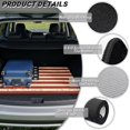 thumbnail image 6 of HUISEFOR Vintage American Flag Car Trunk Mat 29" x 39" Cargo Mat Rear Trunk Liner Non-Slip Vehicle Interior Accessories Easy To Clean Universal Fit for Most Cars, 6 of 7