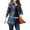 L03_Blue, variant on Womens Sherpa Fleece Lined Flannel Shirt Jacket Warm Button Up Winter Casual Fashion Plaid Shirt Jackets Coat