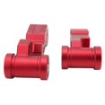 thumbnail image 5 of 2 Sets Gear Shift Lever Knob Cover Kit Replacement for Jeep Wrangler JK JKU 2011?2018 Red, 5 of 5